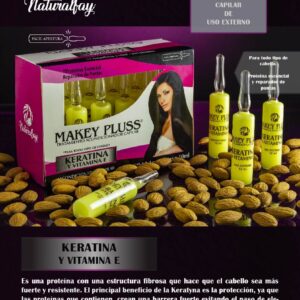 Keratina y Vitamina E X12 Unidades
