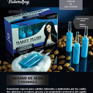 Gusano de Seda y Vitamina E X 12 Unidades
