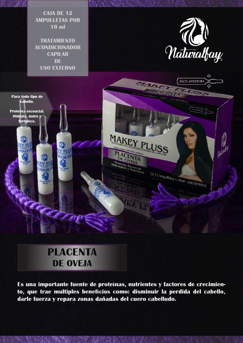 Placenta De Oveja X 12 Unidades