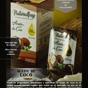 Aceite de Coco 30 sobres 15 Ml